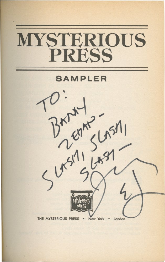 Mysterious Press Fall 1987 Sampler
