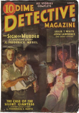 Book #157709] Dime Detective Magazine: Vol. 20, No. 4 (March 1936). Leslie T. White Frederick...