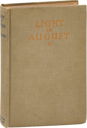 Book #157774] Light in August (First Edition). William Faulkner