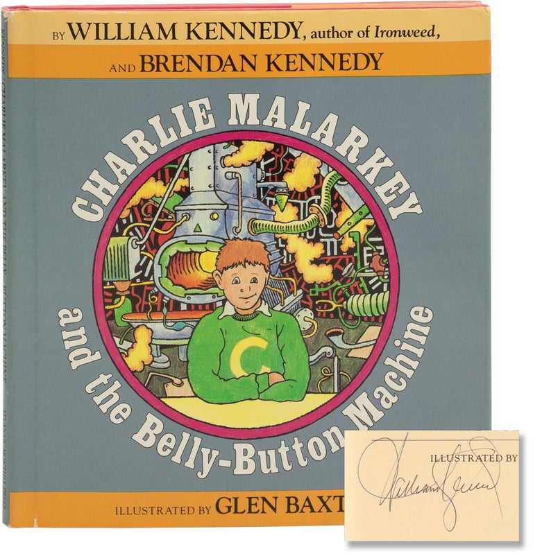Book #157818] Charlie Malarkey and the Belly-Button Machine (Signed First Edition). Brendan...