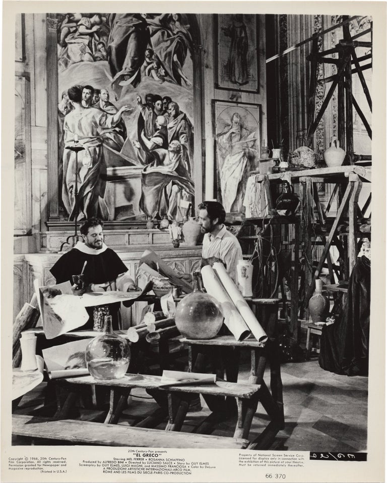 Book #157855] El Greco (Original photograph from the 1966 film). Luciano Salce, Massimo Franciosa...