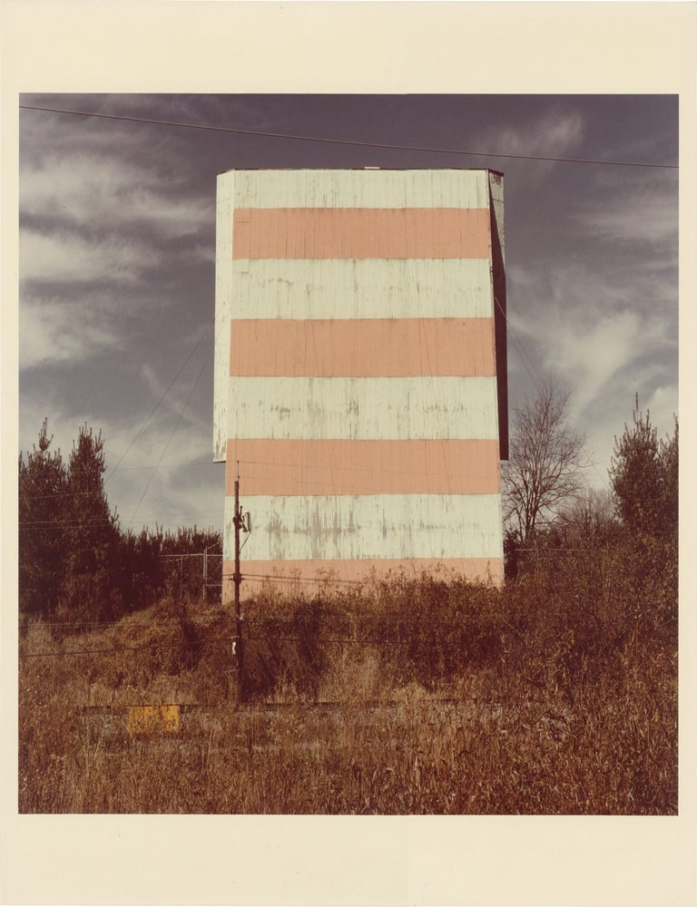 Archive of ten original oversize photographs of drive-in theaters, taken variously between 1977 and 1982