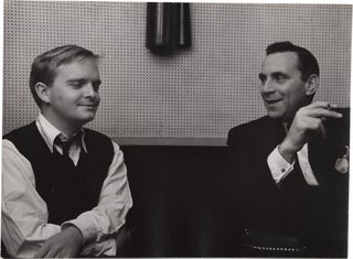 Book #157888] Three original photographs of Truman Capote and Goddard Lieberson, taken by...