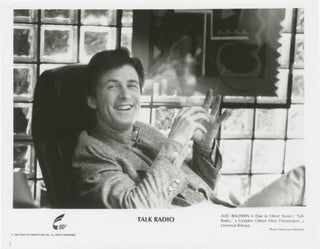 Book #157890] Talk Radio (Original photograph from the 1988 film). Oliver Stone, Eric Bogosian,...