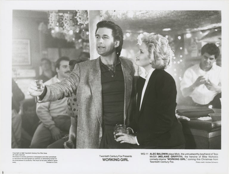 Book #157891] Working Girl (Original photograph from the 1988 film). Mike Nichols, Kevin Wade,...