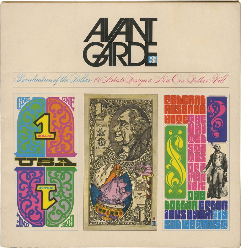 Book #157893] Avant Garde magazine, Issues 3, 7, 8, 13, and 14 (Collection of five issues of the...