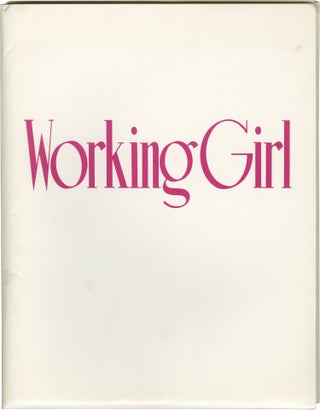 Book #157901] Working Girl (Original press kit for the 1988 film). Mike Nichols, Kevin Wade,...