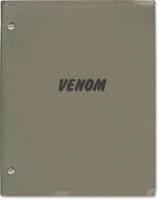 Book #157906] Venom (Original script for the 1981 film). Piers Haggard, Alan Scholefield, Robert...