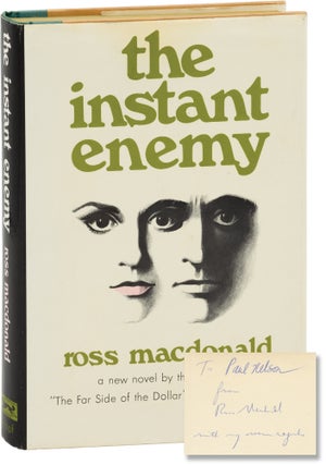 Book #157942] The Instant Enemy (First Edition, inscribed by the author). Kenneth Millar, Ross...