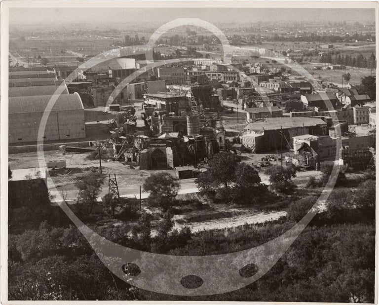 Six original photographs of Hollywood studios, circa 1936