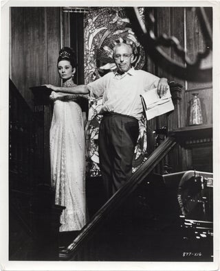 Book #158012] My Fair Lady (Original photograph of George Cukor and Audrey Hepburn on the set of...