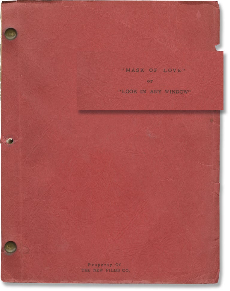 Book #158056] Look in Any Window [Mask of Love] (Original screenplay for the 1961 film). Paul...
