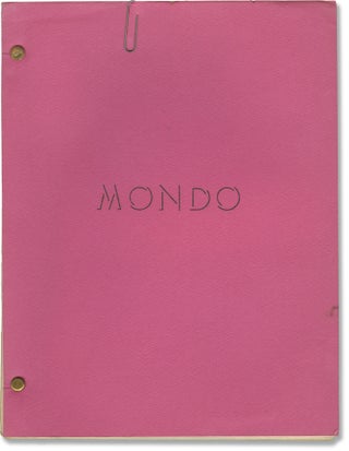 Book #158069] Mondo (Original screenplay for an unproduced film). Mario Licu, screenwriter