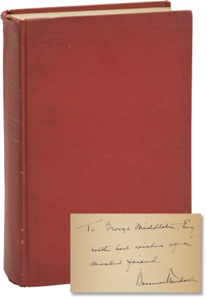Book #158114] Never Let Weather Interfere (First Edition, Association Copy, inscribed to George...