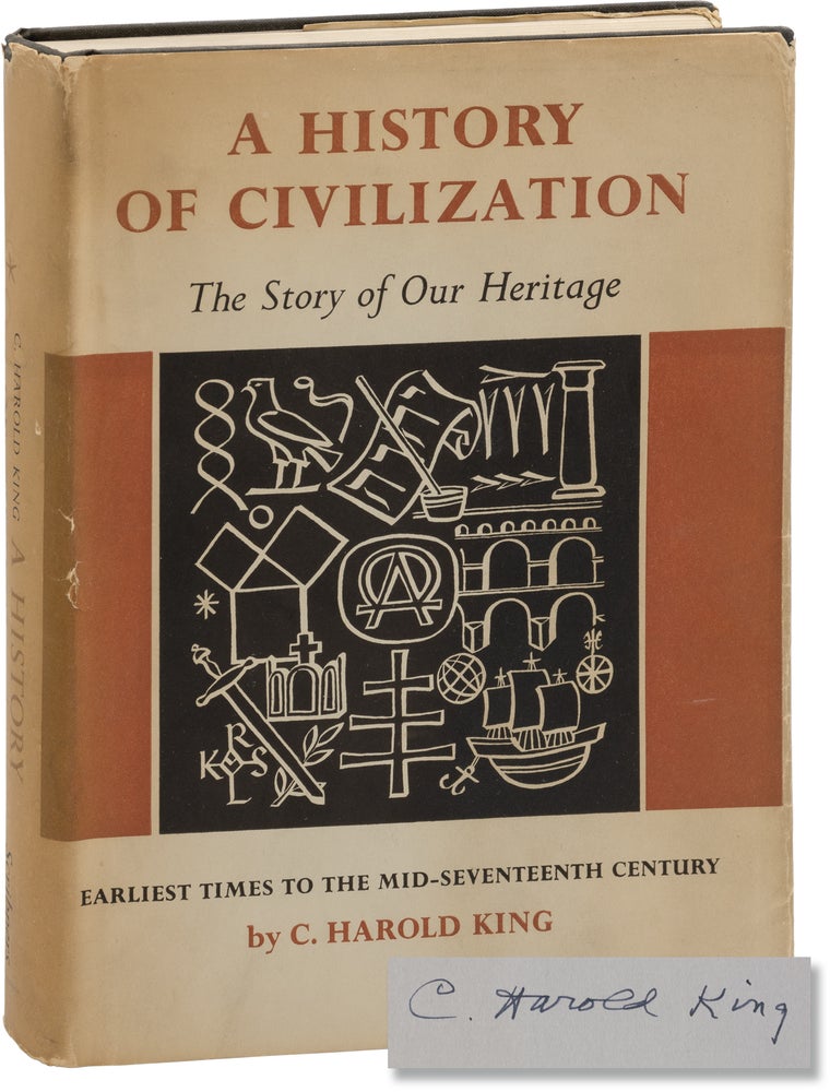 Book #158116] A History of Civilization, Volume 1 (First Edition, Association Copy, inscribed to...