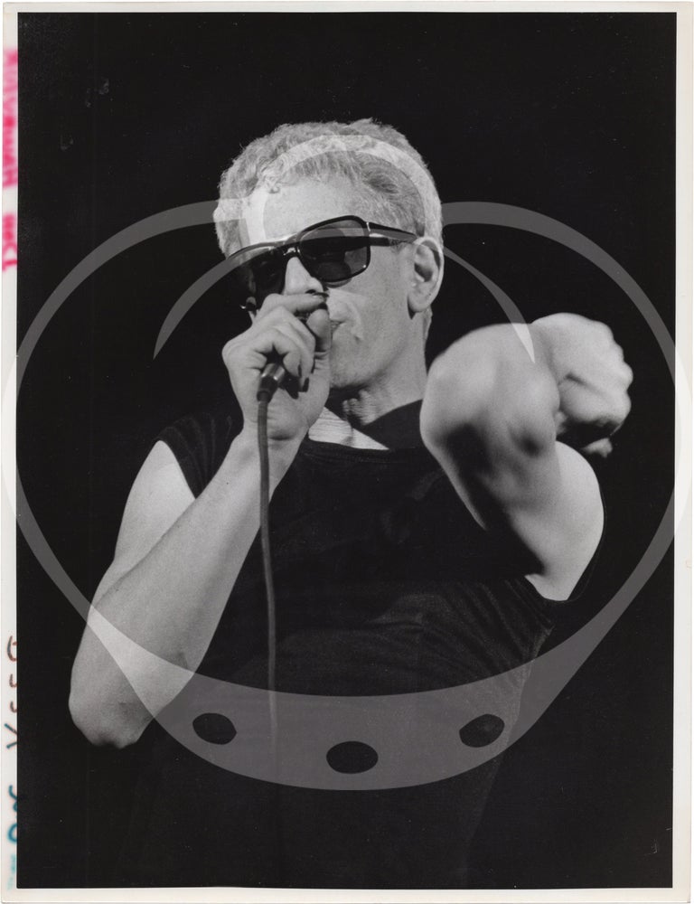 Two original photographs of Lou Reed, circa 1974