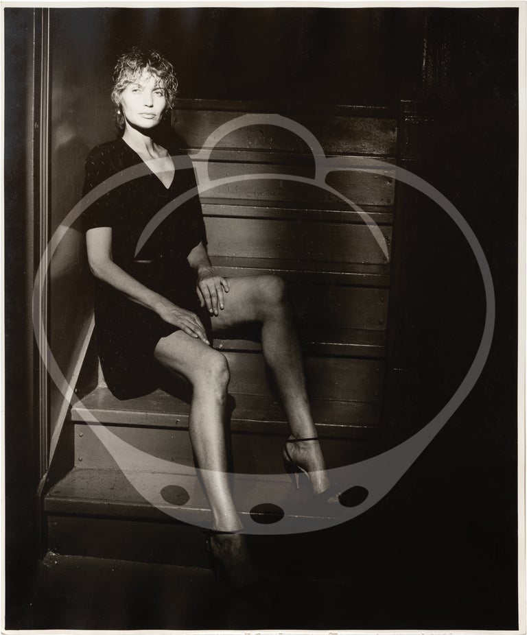 Archive of seven original jumbo oversize photographs and two contact sheets by Ara Gallant, circa 1970s-1980s