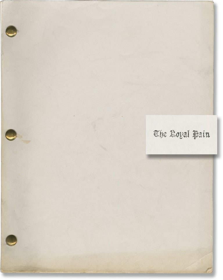 [Book #158192] The Royal Pain. Edward Savio, screenwriter.