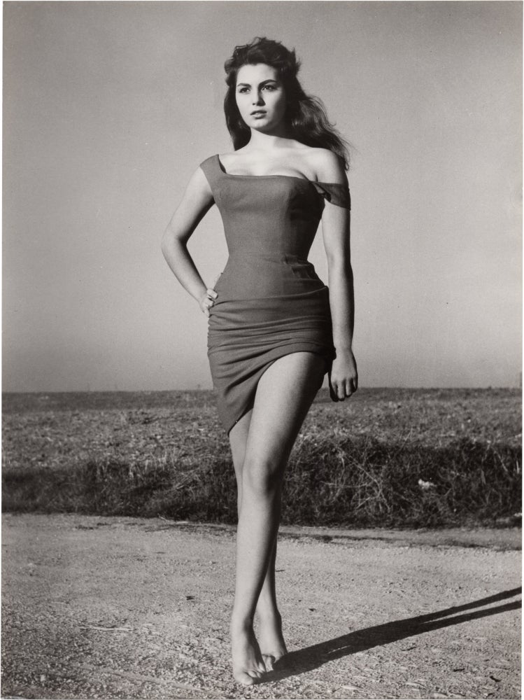 Book #158217] Three original photographs of Rosanna Schiaffino, circa 1960s. Rosanna Schiaffino,...