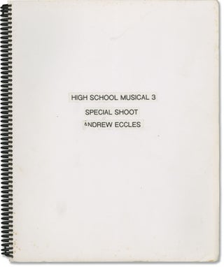 Book #158410] High School Musical 3: Senior Year (Two original bound sets of contact sheets from...
