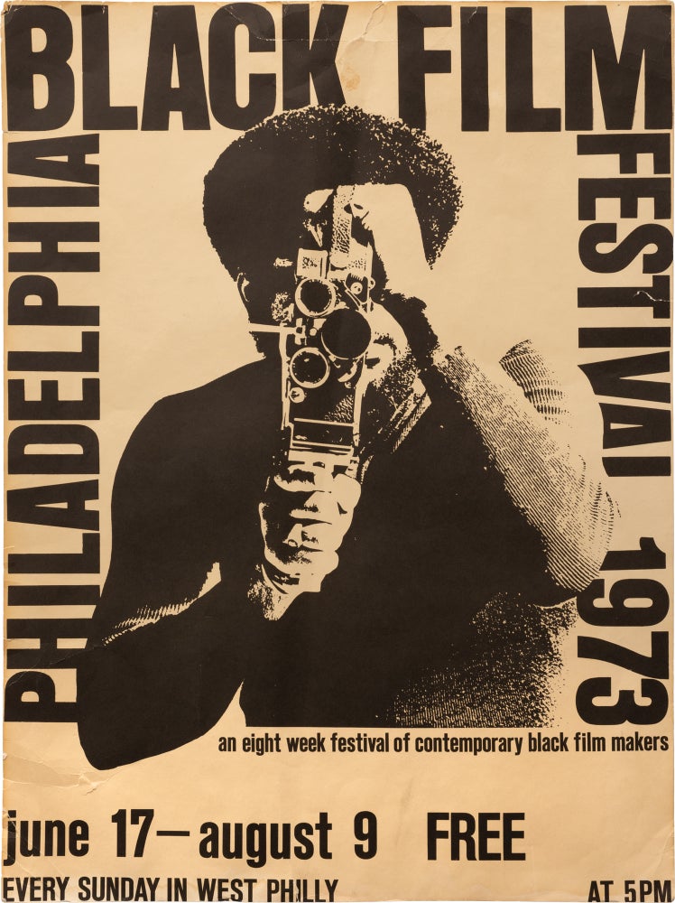 [Book #158428] Philadelphia Black Film Festival 1973. Posters, African-American Interest.