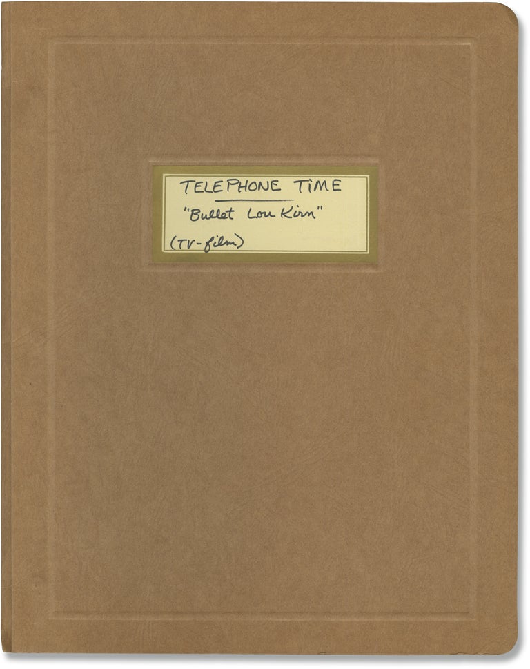 [Book #158432] Telephone Time: Bullet Lou Kirn. Herbert Rudley Johnny Crawford, Alan Baxter, Don Taylor, Joseph Landon, starring, director, screenwriter.