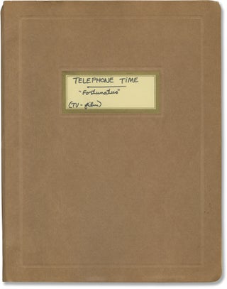 Book #158433] Telephone Time: Fortunatus (Original screenplay for the 1956 television episode,...