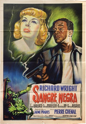 Book #158441] Native Son [Sangre Negra] (Original poster from the Argentinian release of the 1951...