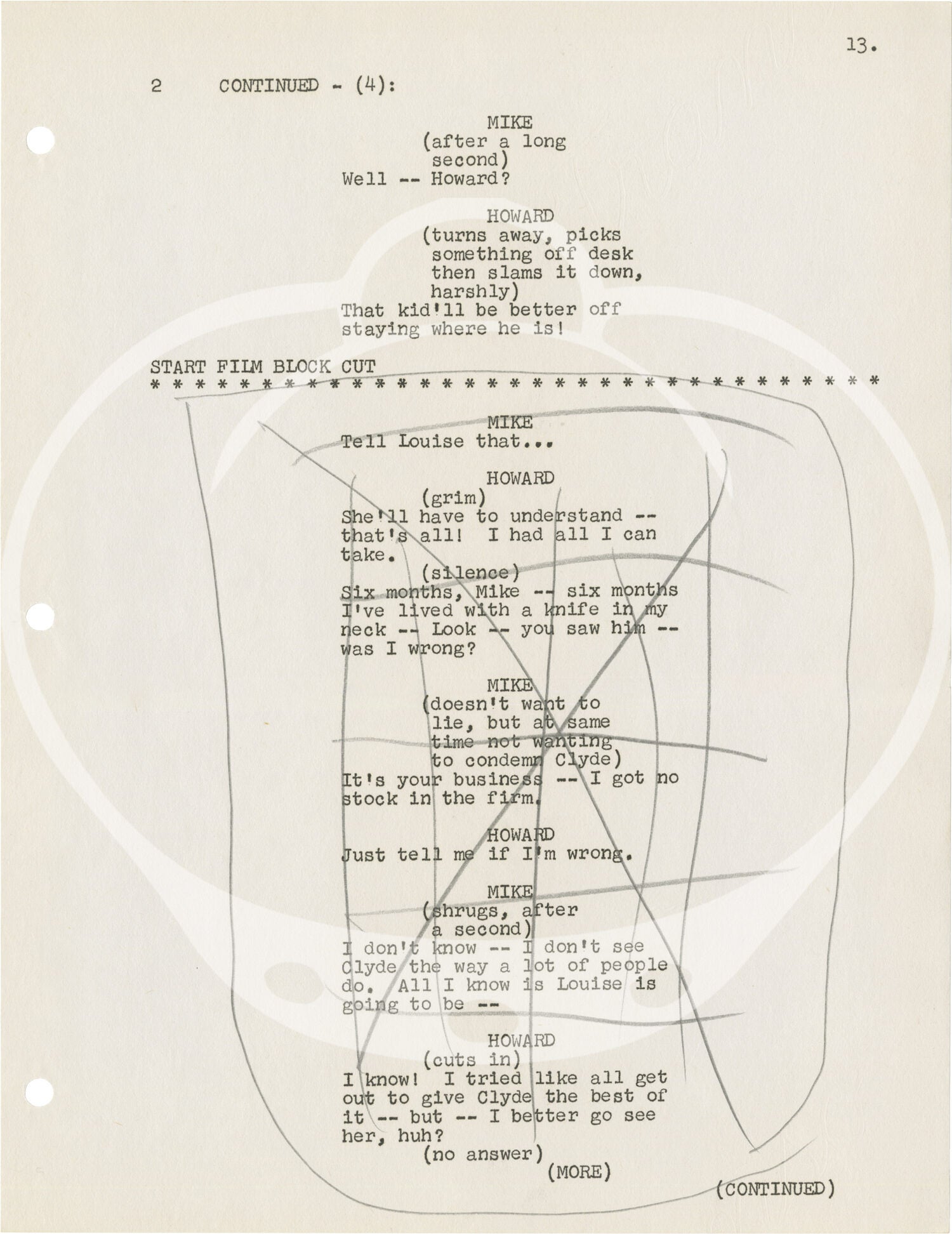Script On Ice Matinee Theatre: The Iceman | John Conte Jackie Coogan, Peggy McCay ...