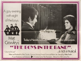 Book #158448] The Boys in the Band (Original quad poster from the UK release of the 1970 film)....