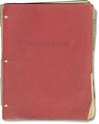 Book #158463] Indian Paint (Archive of material from the 1965 Western film belonging to actor...
