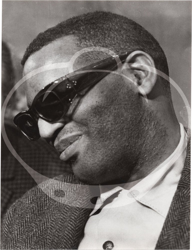 Five original photographs of Ray Charles in Paris, 1967