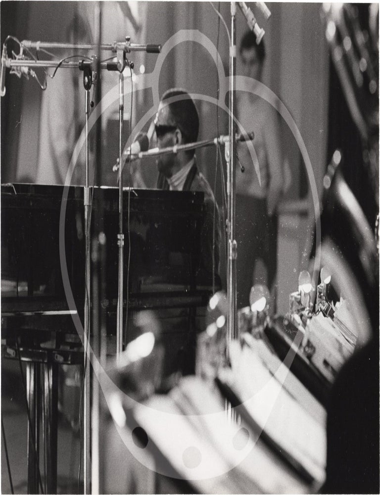 Five original photographs of Ray Charles in Paris, 1967