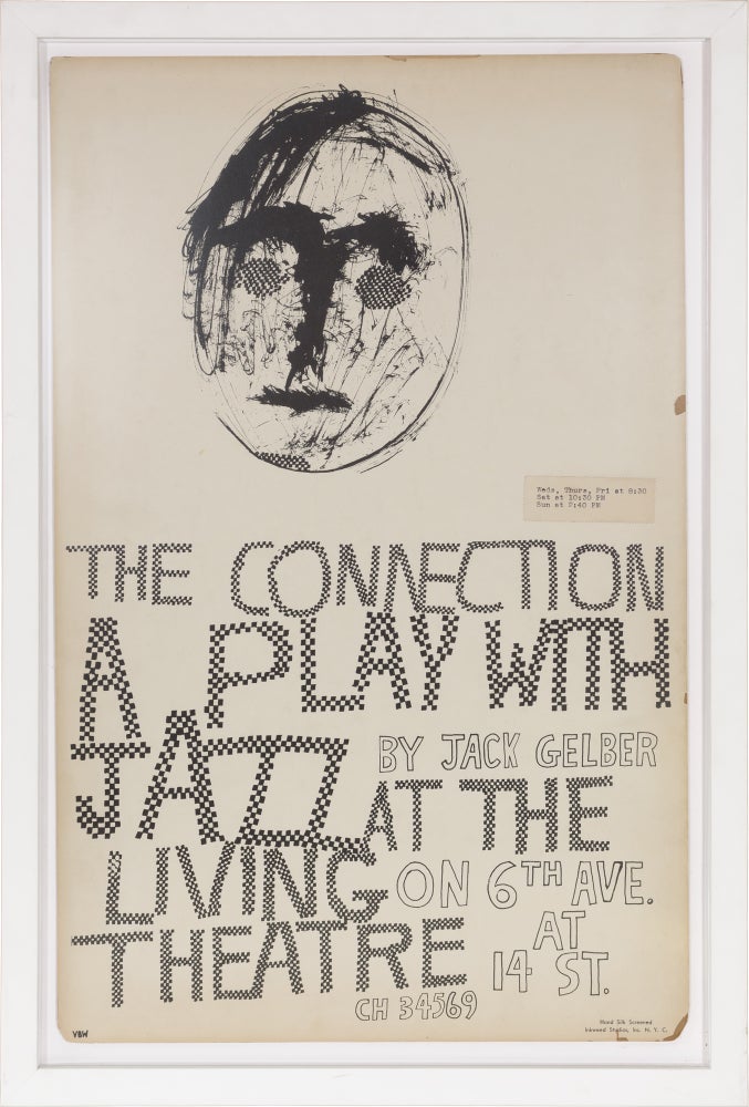 The Connection (Original poster from the 1959 play, designed by Inkweed Studios