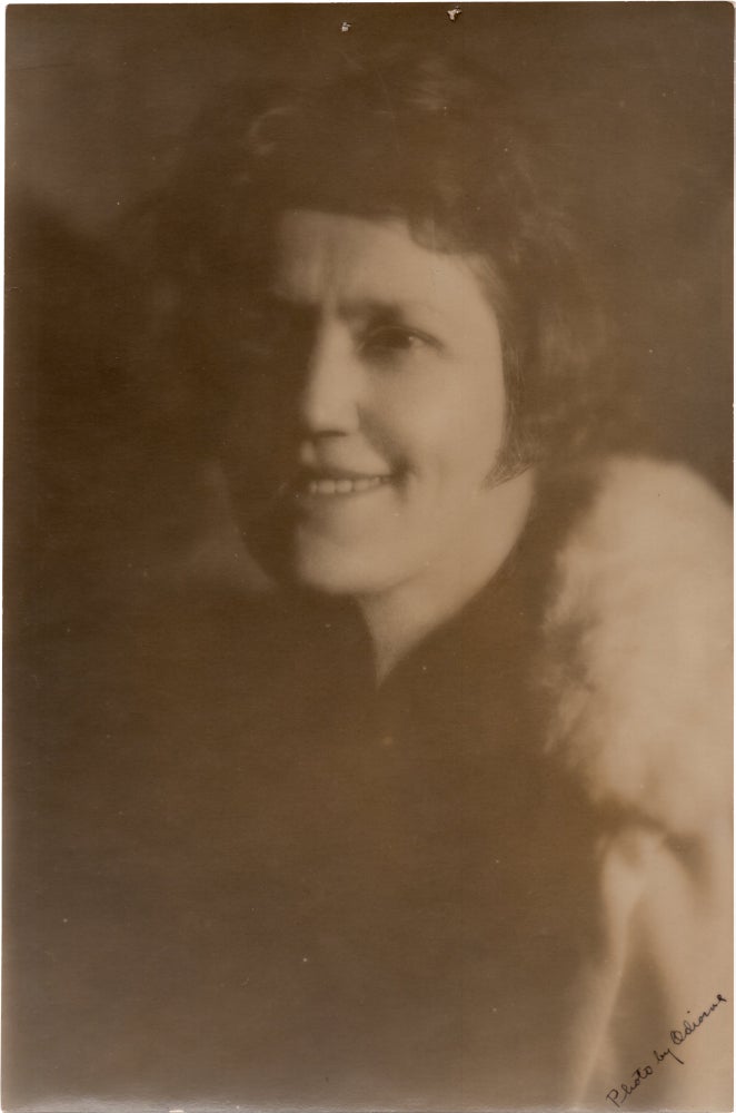 Original portrait photograph of Mary Craig Sinclair, circa 1928