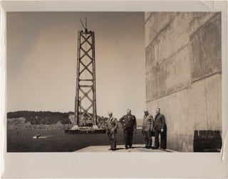 Book #158578] Original photograph of Timothy L. Pflueger, Charles H. Purcell, Rob Wagner, and...