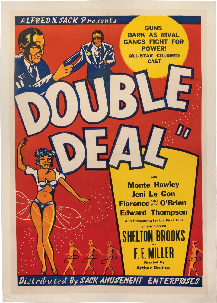 Book #158593] Double Deal (Original poster for the 1939 film). Arthur Dreifuss, F. E. Miller...