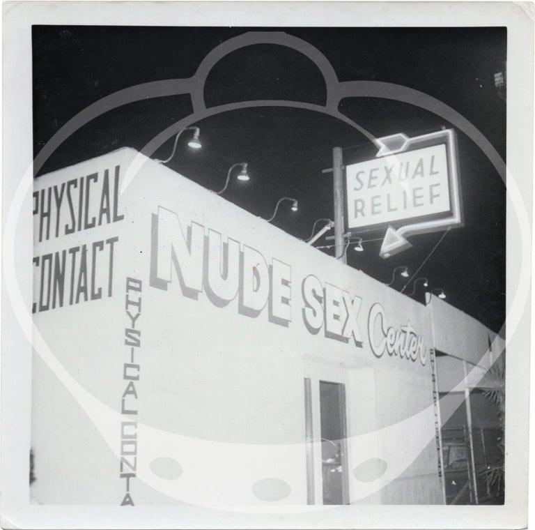 Archive of 117 original evidence photographs documenting Los Angeles massage parlors, circa 1970s
