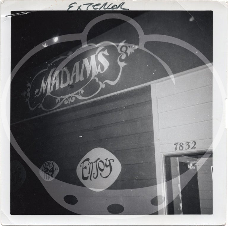Archive of 117 original evidence photographs documenting Los Angeles massage parlors, circa 1970s