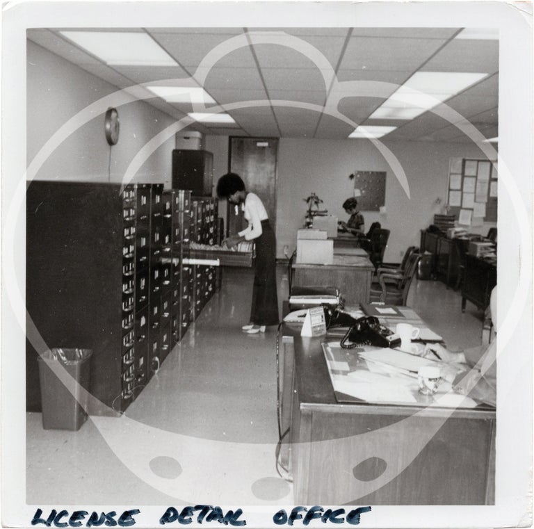 Archive of 117 original evidence photographs documenting Los Angeles massage parlors, circa 1970s