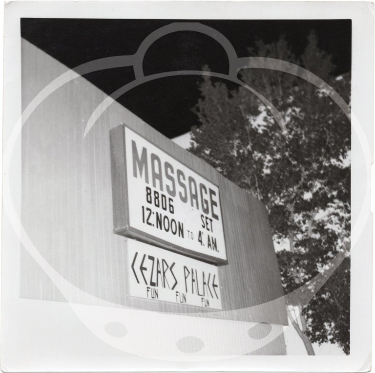 Archive of 117 original evidence photographs documenting Los Angeles massage parlors, circa 1970s