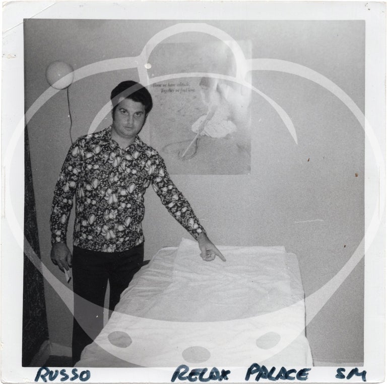 Archive of 117 original evidence photographs documenting Los Angeles massage parlors, circa 1970s