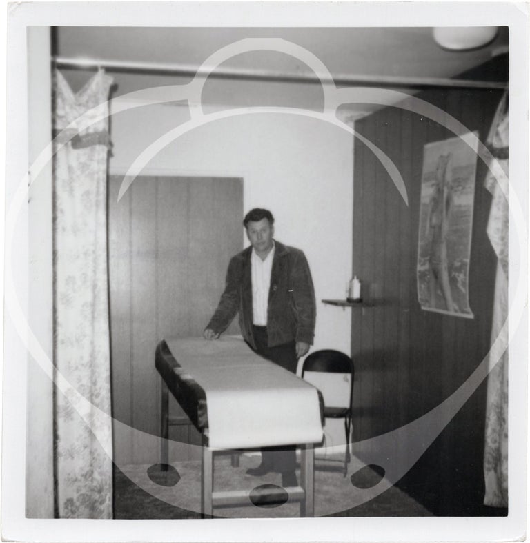Archive of 117 original evidence photographs documenting Los Angeles massage parlors, circa 1970s