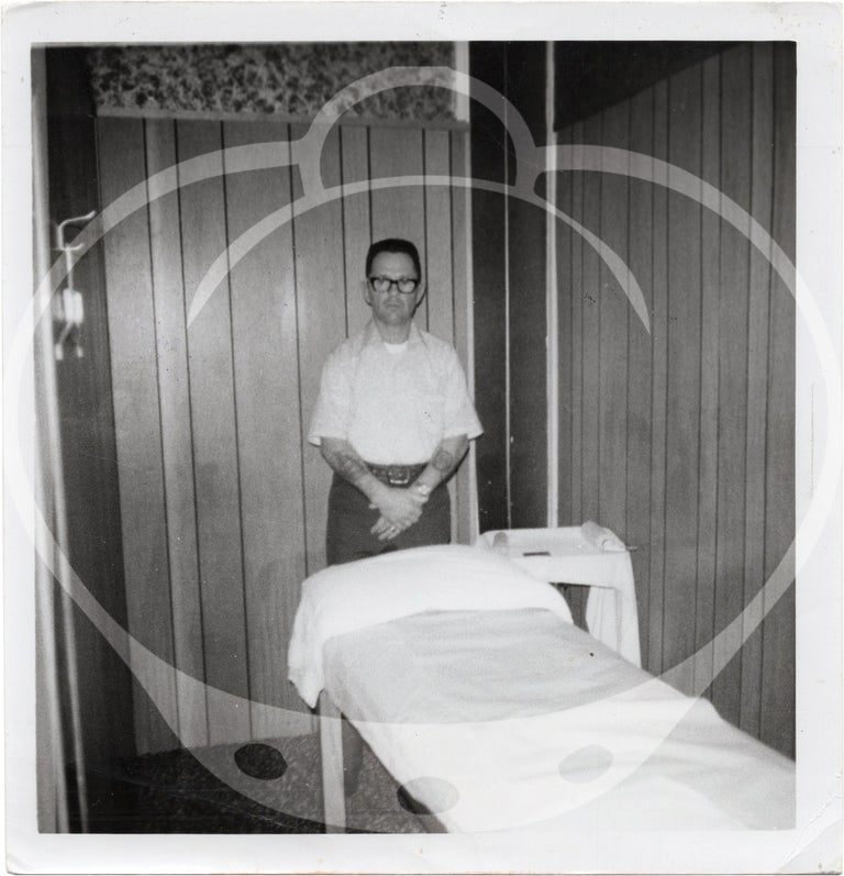 Archive of 117 original evidence photographs documenting Los Angeles massage parlors, circa 1970s