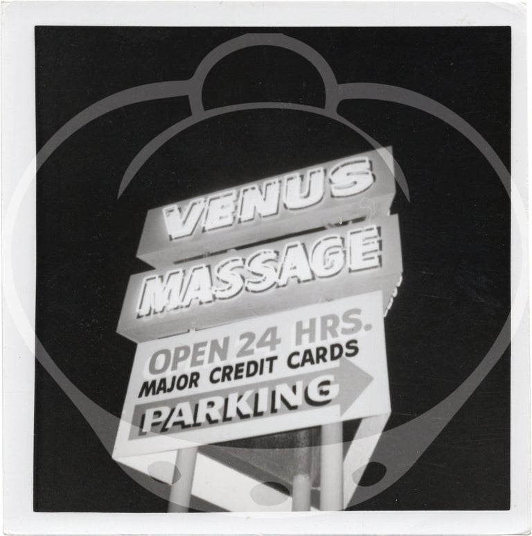 Archive of 117 original evidence photographs documenting Los Angeles massage parlors, circa 1970s