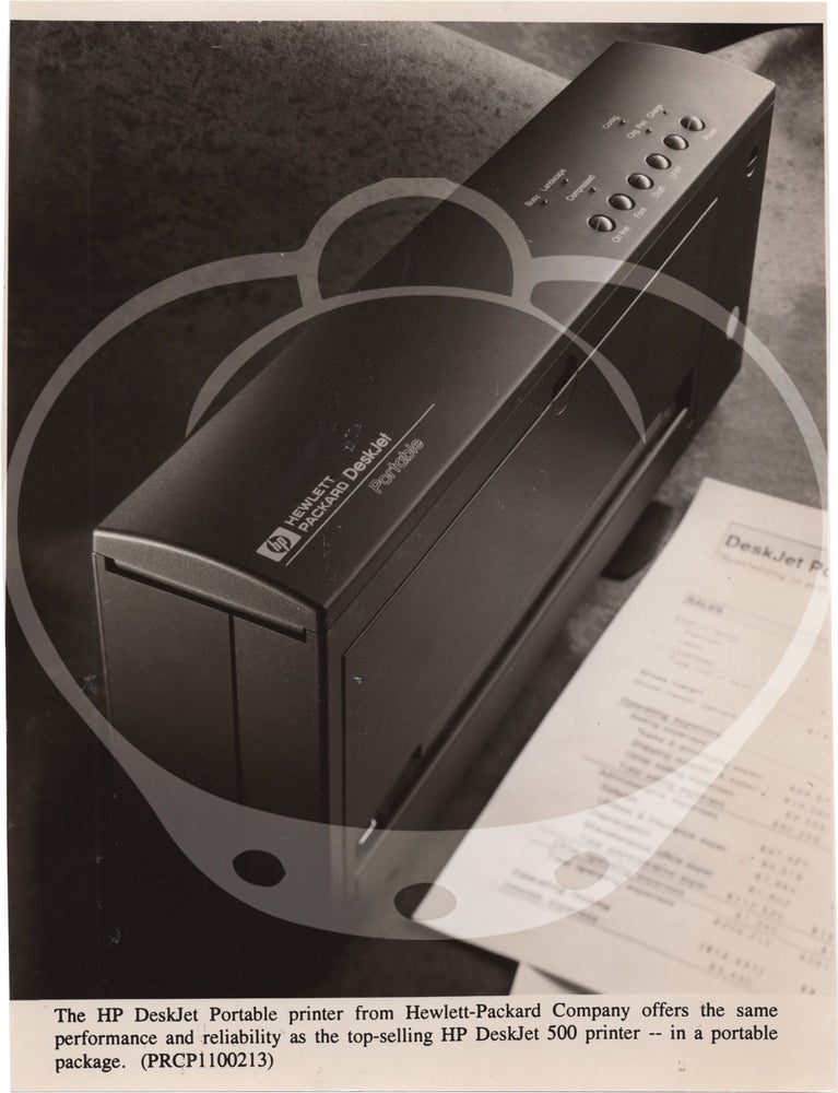 Collection of 140 original press photographs relating to computers and computer history
