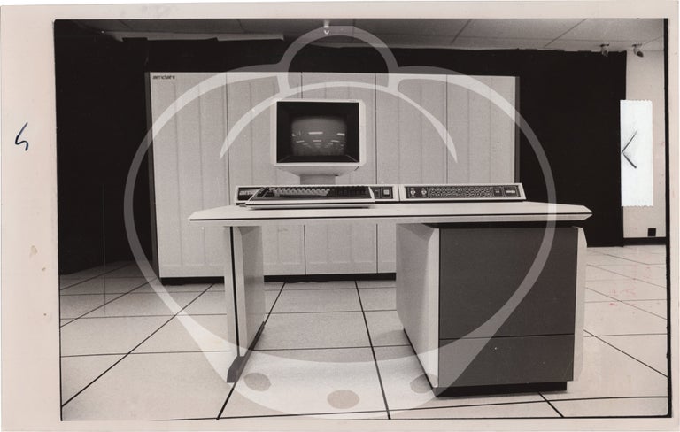 Collection of 140 original press photographs relating to computers and computer history