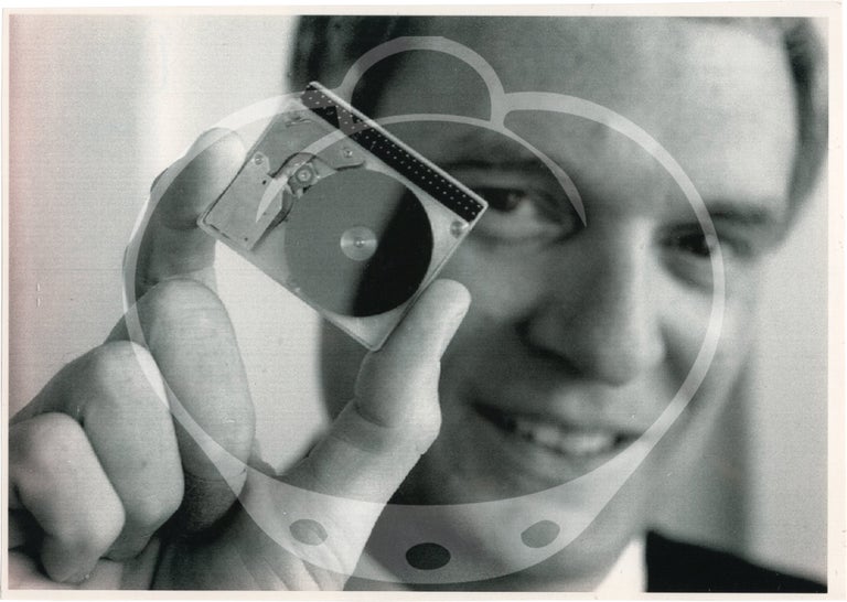 Collection of 140 original press photographs relating to computers and computer history