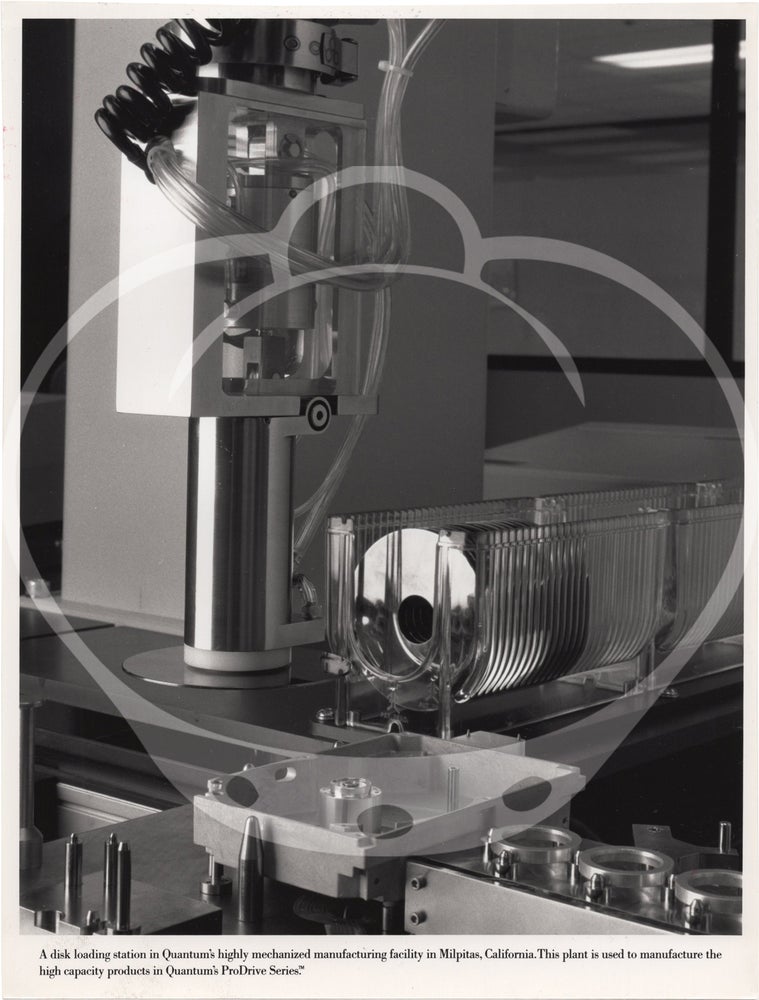 Collection of 140 original press photographs relating to computers and computer history