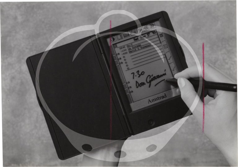 Collection of 140 original press photographs relating to computers and computer history